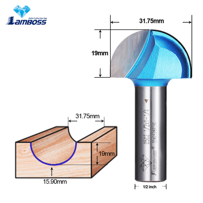 Купить Lamboss Cove Box Bit Round Bottom Milling Cutter для деревообработки online manufacture