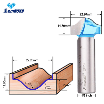 Купить Lamboss Trim Bit для деревообработки OEM CNC Trim Router Bit 1/2 
