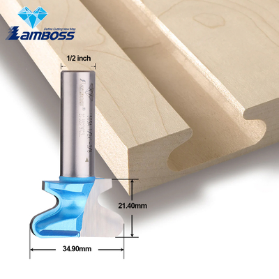 Купить Lamboss End Mill Router Bit For Wood Dovetail Router Bit Двойной пальцевой кусочек online manufacture